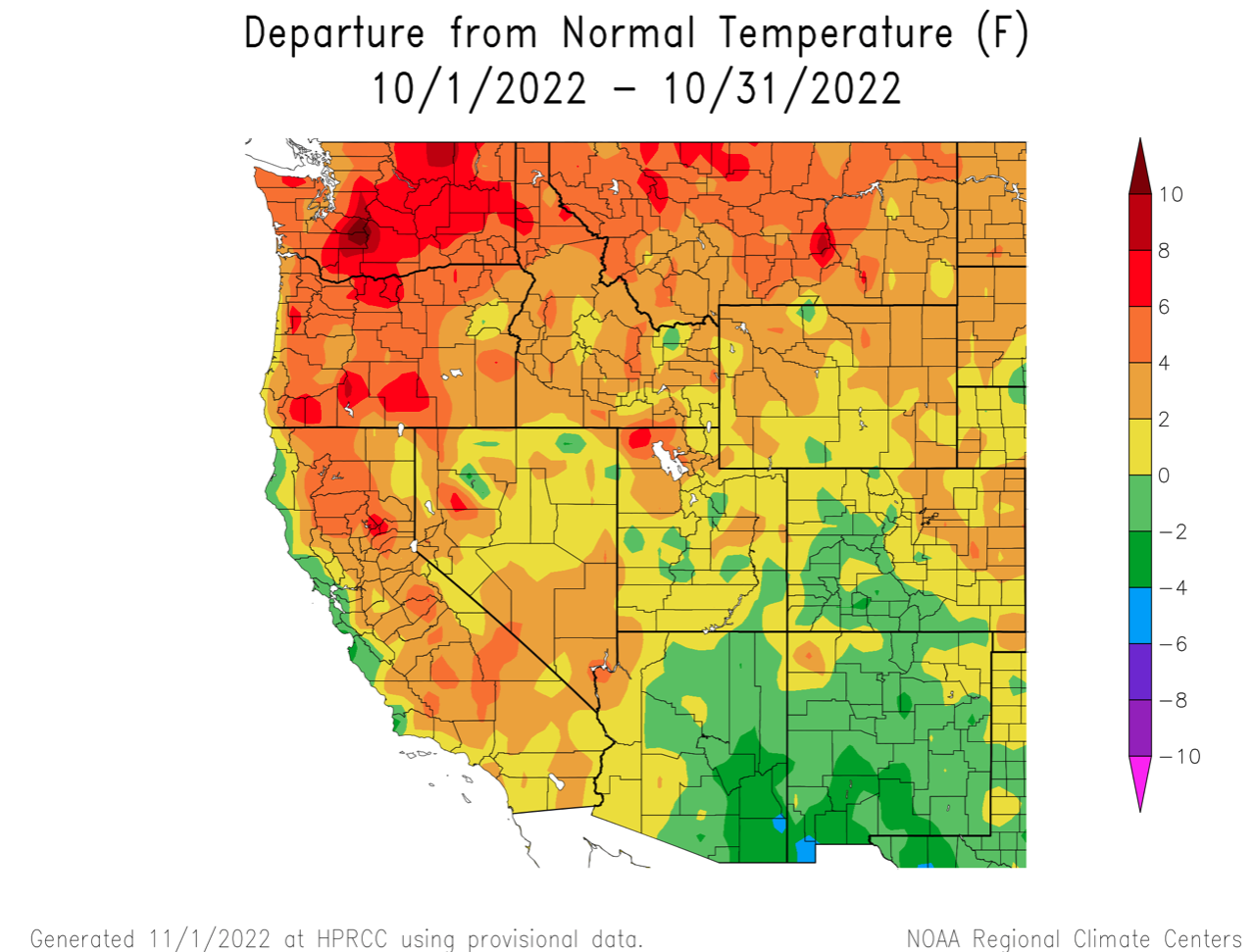 Intermountain West Climate Dashboard Western Water Assessment